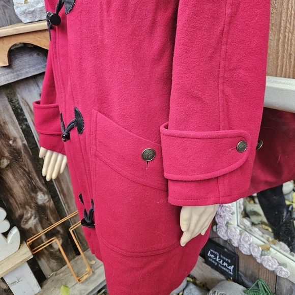 Henry White Dublin vintage wool and cashmere over coat with removable hood - Picture 2 of 9